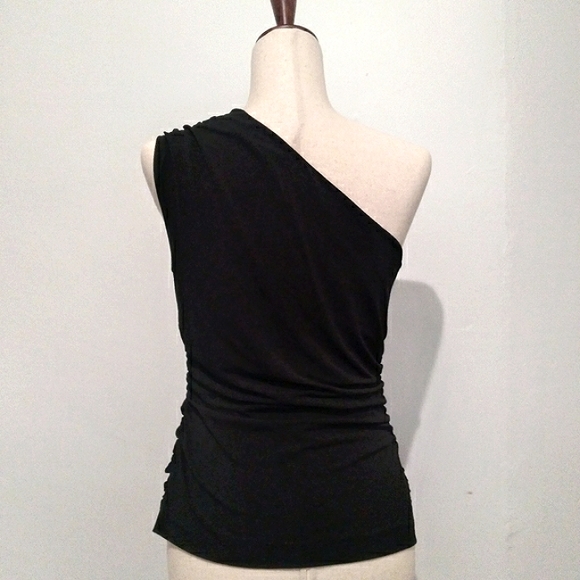 🎁ESCADA NWT One Shoulder w/ Front Criss-Cross Loose Bandaged Top ~RARE~ - Picture 4 of 16